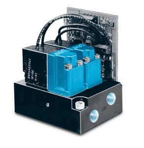 Proportional pressure controller Series LCP5A Port size Flow (Max) (Cv/Nl/min) Individual mounting Series 1/8 0.10/100 coverless analog base mount OPERATIONAL BENEFITS 1.