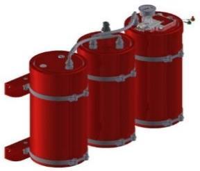 Triple Piston Accumulators - 4.0, 6.5, and 7.5 Liter (all with current pressure switch) Part Number Description Price PA/TRIPLE/4.