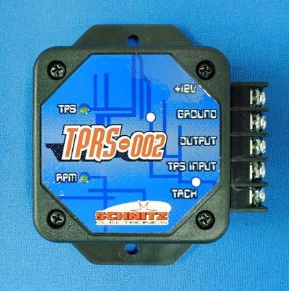 6.0-Optional Products RPM Window Switch with Throttle Position Input The TPRS-002 RPM Window Switch provides a +12 volt output that is controlled by RPM and/or a Throttle Position Sensor signal (0 to