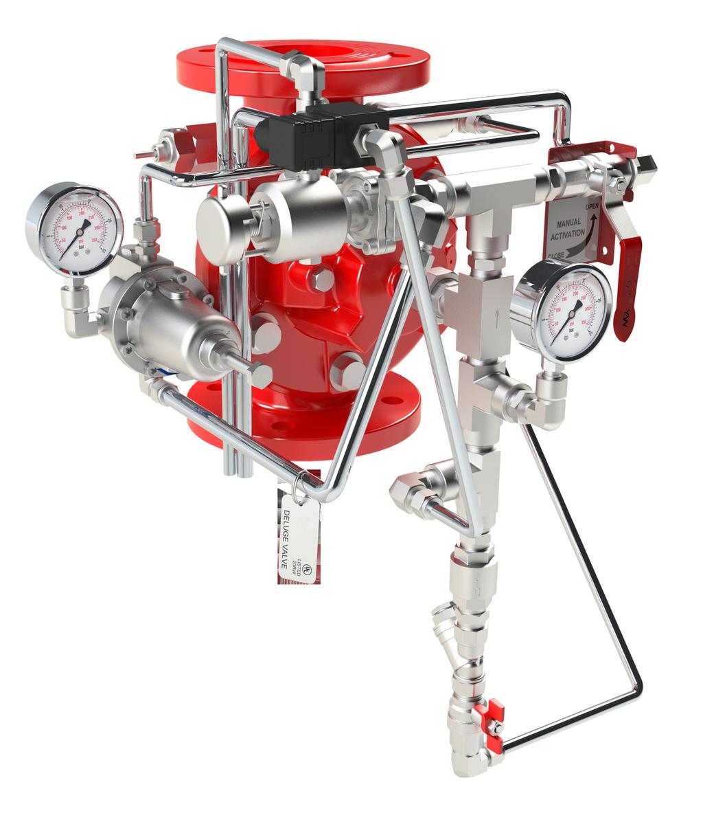 design Simple, comprised of main parts, no expertise required for maintenance Fresh or Brackish water, seawater and foam Out of the box fully assembled & tested valves All valves are factory trimmed