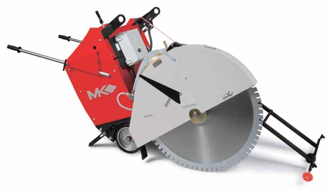 electric Made in the USA Control Panel Front & Rear Pivot Baldor Motor MK-4000 Pro Electric Series Self-Propelled Concrete Saws The MK-4000 Electric Saw provides a solution for those