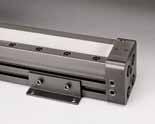 mounting Tube supports provide intermediate support of the actuator body throughout long stroke lengths Metric Option Metric tapped