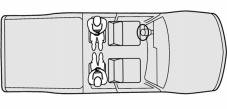 Rear Seat Passengers (Extended Cab Jump Seats) Lap Belt These are reserve seating positions equipped with lap belts only.