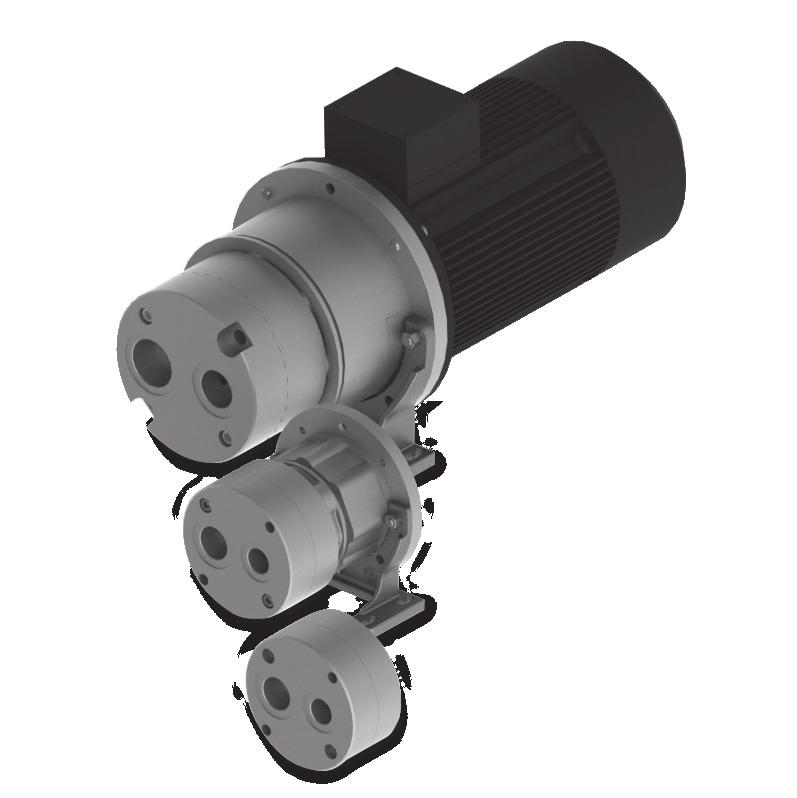 Product Features l Pump with bell housing and coupling l Optional with flange-mounted motor l Low-noise version Application Field l Filter circuits l Cooling circuits l Lubrication technology l Pump