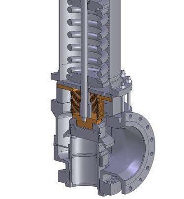 Examples of Difference of Bopp & Reuther API Safety Valve to others Proven Bellow design
