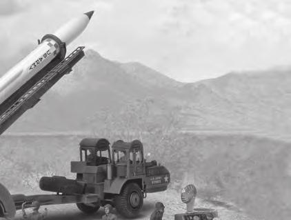 The missile is carried by a large specially designed transporter which travels to the launching site and erects the missile on to a launching platform.