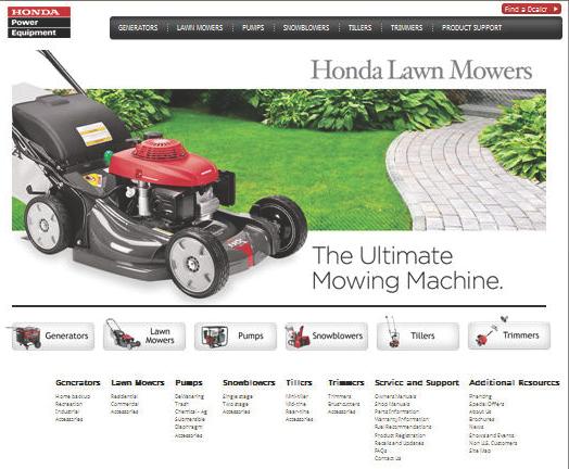 1. Go to www.powerequipment.honda.com to register your unit. 2. Click on Product Registration. 3.