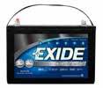 Selecting the Proper Exide Battery Exide manufactures a complete line of batteries for all marine applications. From personal watercraft to mega yachts, Exide has a battery for your needs.