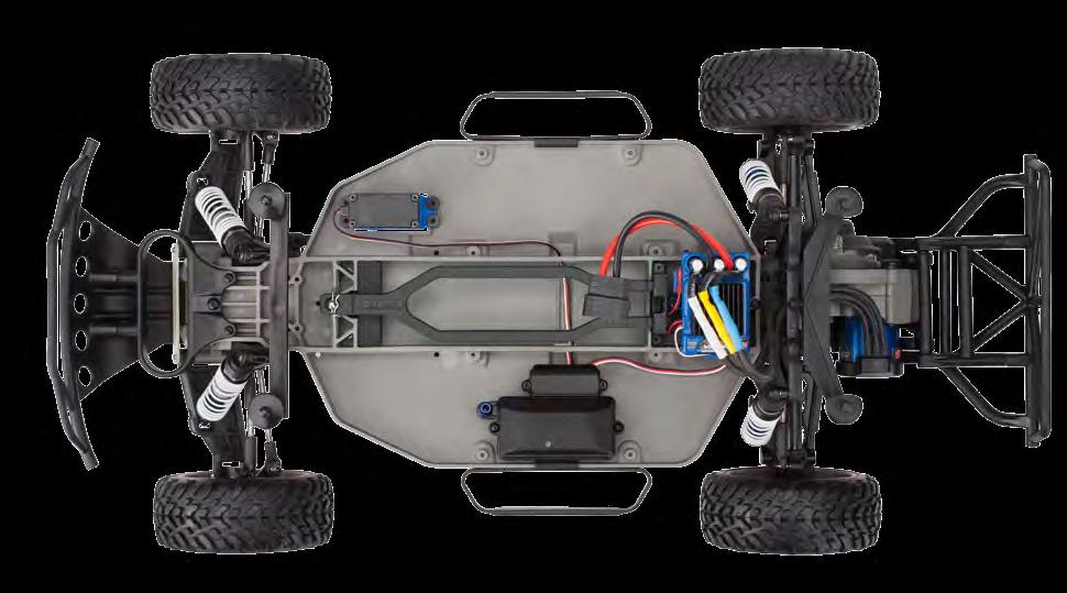 ANATOMY OF THE SLASH VXL Turnbuckle (Toe Link) Turnbuckle (Front Camber Link) Battery Compartment Steering Servo Traxxas High- Current