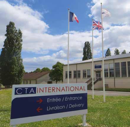 A JOINT VENTURE COMPANY CTA INTERNATIONAL 7, route de Guerry CS 90328 18023 Bourges Cedex - France +33(0)2 48 21 94 05 www.cta-international.