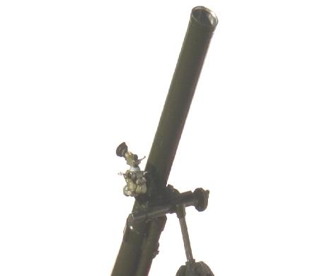 81 / 82 MM MORTAR 1999 MODEL 1) DESTINATION: - it is a mortar with smooth barrel, for firing with curved trajectory. - it is designed for fire support of infantry subunits or other subunits.