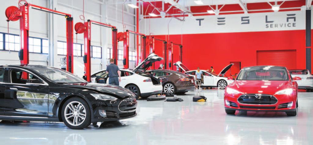 TECHNICAL ELECTRIC VEHICLES instructor at the Pennsylvania College of Technology in Williamsport, Pa. Shops will need to invest in highvoltage personal protective equipment (PPE).
