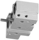 RF-24/n-G End plate with one valve station RF-24-E Add-on element 1 RF-24-W1 Add-on element 2 RF-24-W2 Clamp for DIN-rail mounting RF-04-K Other elements: RF-04-V Blind