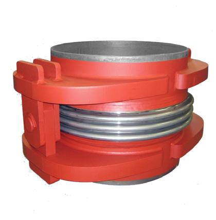 STAIESS STEEL EXPANSION JOINT, TYPE AN Angular expansion joints from AmniTec are available in a variety of esign, type AN1 (with hinges) an