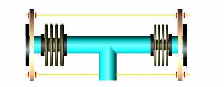 3. PRESSURE BALANCED EXPANSION JOINT A pressure balanced Single or Double Expansion joint is an assembly designed to absorb axial movement and /or lateral deflection while the pressure