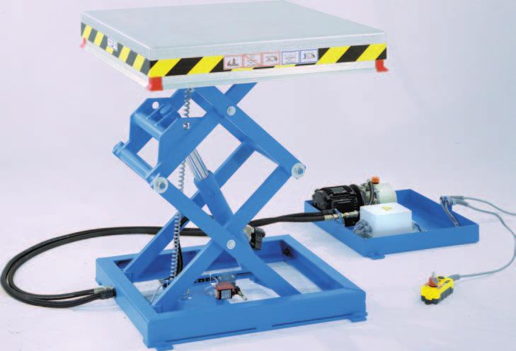 IScissor lift trucks ML-500 ML-500 The ML-500 from GRUSE is the mobile version of the assembly lifting table M.