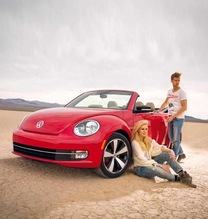 Beetle Cabriolet World premiere in Los Angeles: The new Beetle Cabriolet more powerful, confident and fuel-efficient Agile: new Volkswagen convertible comprehensively engineered for sportiness Open: