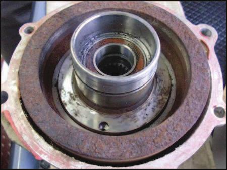 Replace the rear differential coupling assembly. Figure 6.