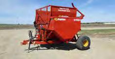 AGRICULTURAL EQUIPMENT: Custombuilt Hydraulic Post Pounder 4- Tridekon Stainless Steel Crop Dividers.