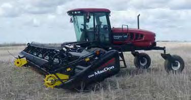 Riteway 8000 Jumbo 55 Ft Heavy Harrows, s/n 00-80741, 21 in. x 9/16 in. tines. Flexi-Coil 60 Ft Harrows. Bourgault 4000 40 Ft Packers. Leon Rock Picker, ground driven.