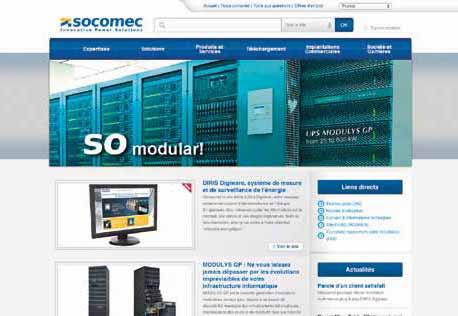Webspace at your service all our solutions can be adapted to your needs www.socomec.