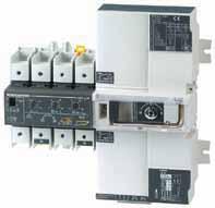ATyS t M are 4 pole (three-phase) devices and ATyS g M are 2 or 4 pole (single or three-phase) devices.