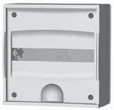 ATyS M range ATyS d M, ATyS t M, ATyS g M, ATyS p M from 40 to 160 A Polycarbonate enclosure Use Dedicated to the installation of a three-phase ATyS M, it enables easy integration of a compact