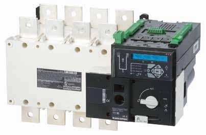 pole automatic transfer switches with positive break indication. They incorporate all the functions offered by the ATyS t and g, as well as functions designed for power management and communication.