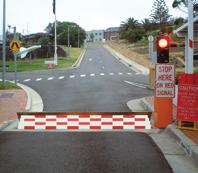 Road Blockers Recommended for the security of sensitive sites, the retractable obstacles prohibit, in a dissuasive or strict way, the entry of vehicles at a