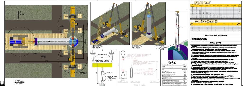 Lifting design for offshore
