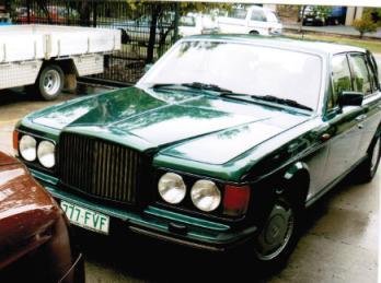 Other cars include our 1989 Bentley Turbo R, which is very enjoyable, but I feel very limited about where I can take it.