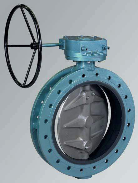 DOUBE FANGED BUTTERFY VAVE F 0-1 Double flanged butterfly valve with short construction length to be used in heavy duty applications.