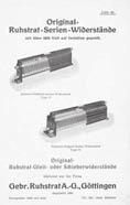 High Quality with Standard and Special Designs The world s first wire-wound variable resistor was developed by Ruhstrat in the year 1886.