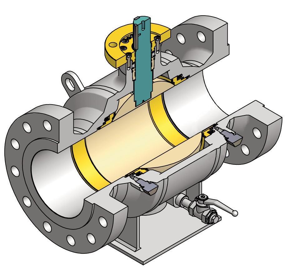 FULLY WELDED BALL VALVE 4 DESIGN Boehmer fully welded ball valves meet the requirements of the most common national and international standards.