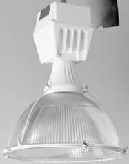 GLASS Highbay Available up to W Metal Halide and High Pressure Sodium and up to 7W Pulse Start Metal Halide.