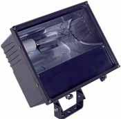 Bandit (Hazardous available) Available up to 4W Metal Halide, Pulse Start Metal Halide and High Pressure Sodium Dimensions -/ " 7" " FLOODLIGHTING FEATURES HOUSING: One-piece die-cast aluminum