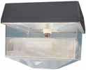 Spectra-Lyte Square & Round Available in 7W to 7W Metal Halide and 7W to W High Pressure Sodium as well as 7W and W Pulse Start Metal Halide Dimensions Square Round Square Round GARAGE LIGHTING