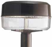 Round Classics Available up to W High Pressure Sodium and Metal Halide Dimensions AREA LIGHTING FEATURES STYLE: Round models in two sizes, matched to virtually any paint finish to complement your