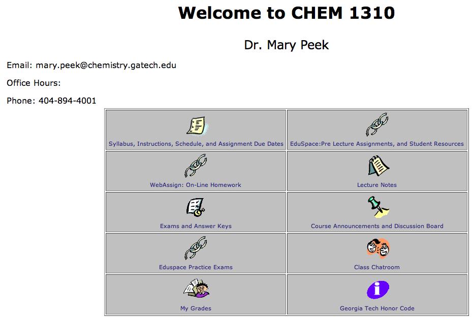 Week 1 CHEM 1310 - Sections L and M 9 Week 1 CHEM 1310 - Sections L and M 10 Eduspace: http://www.eduspace.