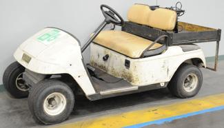 TEXTRON EASY-GO C1697 electric golf cart ALSO FEATURING: SIRCO PA-24, engine lathe; (2) NORDSON high speed mixers; MAS 3 radial arm drill; HUGE ASSORTMENT OF