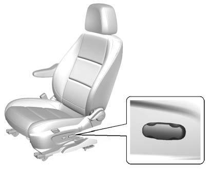 Height Adjustment Power Seat Adjustment To adjust the lumbar support, see Lumbar Adjustment 0 58.