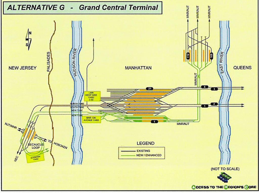 The Penn Station Grand Central connection plan would be