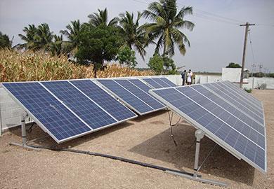 drive with built-in maximum power point tracking (MPPT) technology The new series fills a market niche for solar pumping