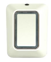 Aritco 4000 door CALL BUTTON The call button comes with a background lit frame which indicates the status of the lift. Green light indicates that the lift is at your floor.