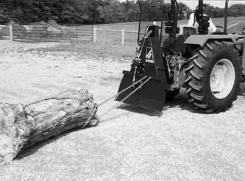 22. Skidding: The machine can also be used as a skidder in addition to a winch. Some possible ways to use for skidding include but are not limited to:: a.