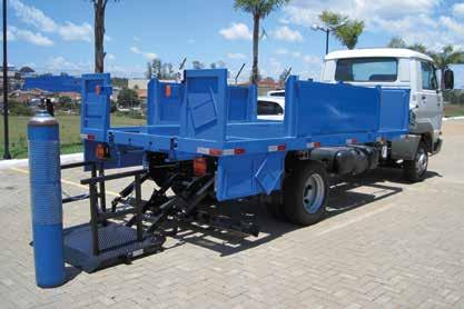 Cantilever lift for trucks, trailers and semi-trailers DH-LKG.05 500 kg The DH-LKG.05 is a robust cantilever lift, designed for the distribution of gas bottles.