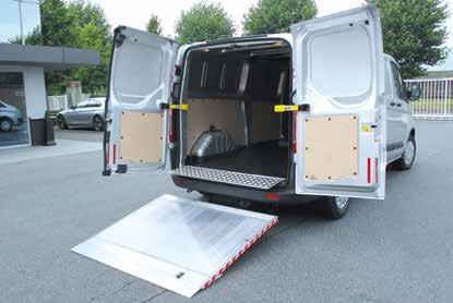 Tail lift for factory built panel vans DH-LSP.07.04 500-750(*) kg The DH-LSP was the first external lift ever in the tail lift industry, engineered to suit factory built panel vans.