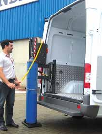 Lift for vans, trucks, trailers and semi-trailers DH-VZG.