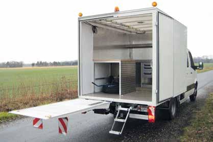 Cantilever lift for trucks, trailers and semi-trailers DH-LCZ / LMZ 500-1500 kg The cantilever lifts DH-LC.07, DH-LM.