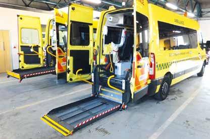 Passenger lift for Multi Passenger Vehicles, minibuses and ambulances DH-PH2.